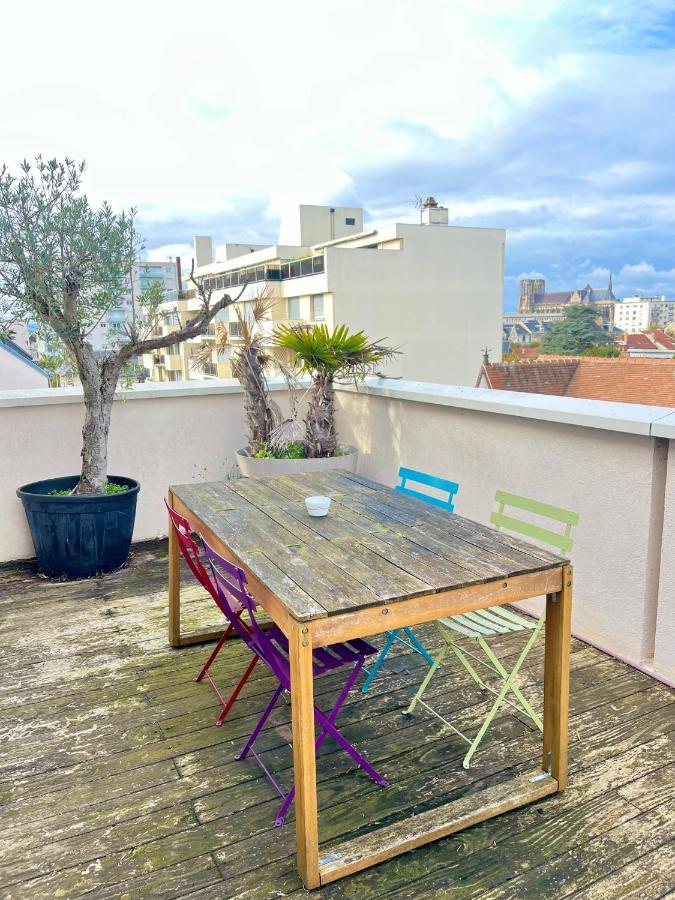 Lagrive - Avec Vue Panoramique Lejlighed Reims Eksteriør billede